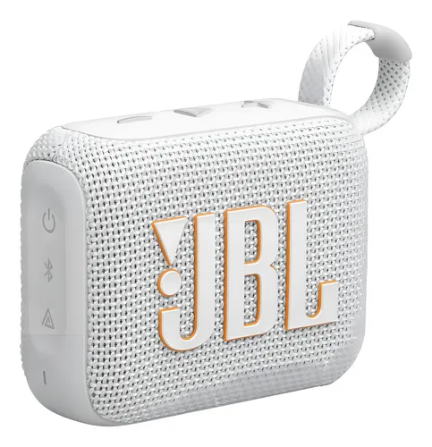 Caixa de som JBL Go4 Portátil Bluetooth 4.2w à prova d'água IPX7 White