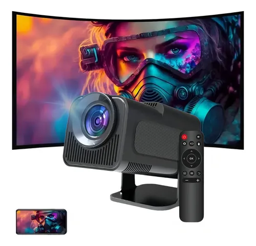 Projetor Original Magcubic Hy320 Grande 4k E 1080p Nativo Wifi 6 Ultrarrápido 2.4g/5g Tela De 30-150 Polegadas Com Nota Fiscal