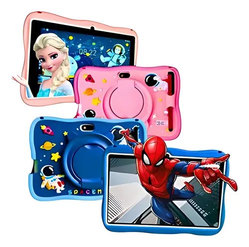 Tablet M58pro Infantil Milli 6gb Ram + 128gb Astronauta Kids Cor Azul