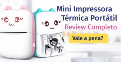 Mini impressora térmica portátil Bluetooth sem fio, modelo compacto com design fofo, ideal para imprimir fotos, textos e etiquetas direto do celular.