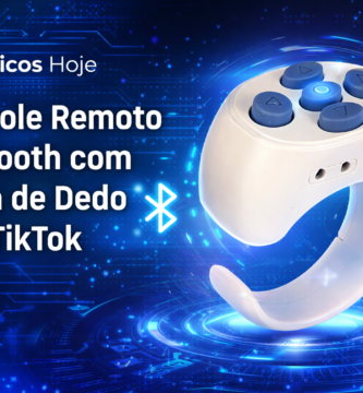 Controle remoto Bluetooth sem fio com ponta de dedo para TikTok, gadget tecnológico futurista para curtir e rolar vídeos sem tocar no celular