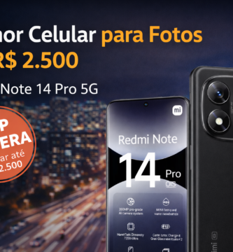 Xiaomi Redmi Note 14 Pro 5G – celular com a melhor câmera até R$ 2.500