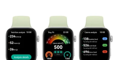 Smartwatch Huawei Watch Fit 3 com tela AMOLED grande e design moderno