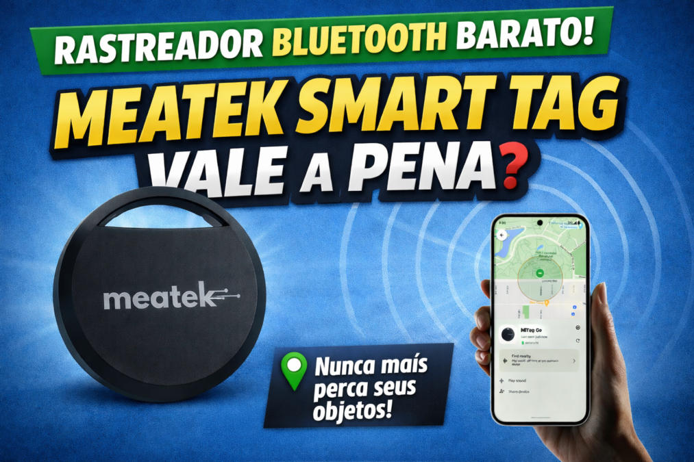 Meatek Smart Tag rastreador Bluetooth barato para Android com localização de objetos pelo celular